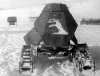 БА-64З с движителем Неждановского. Вид сзади