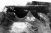 Penetrations in the side hull armor. Penetration #32 was made by a 122 mm sharped armor-piercing projectile at a range of 1500 metres