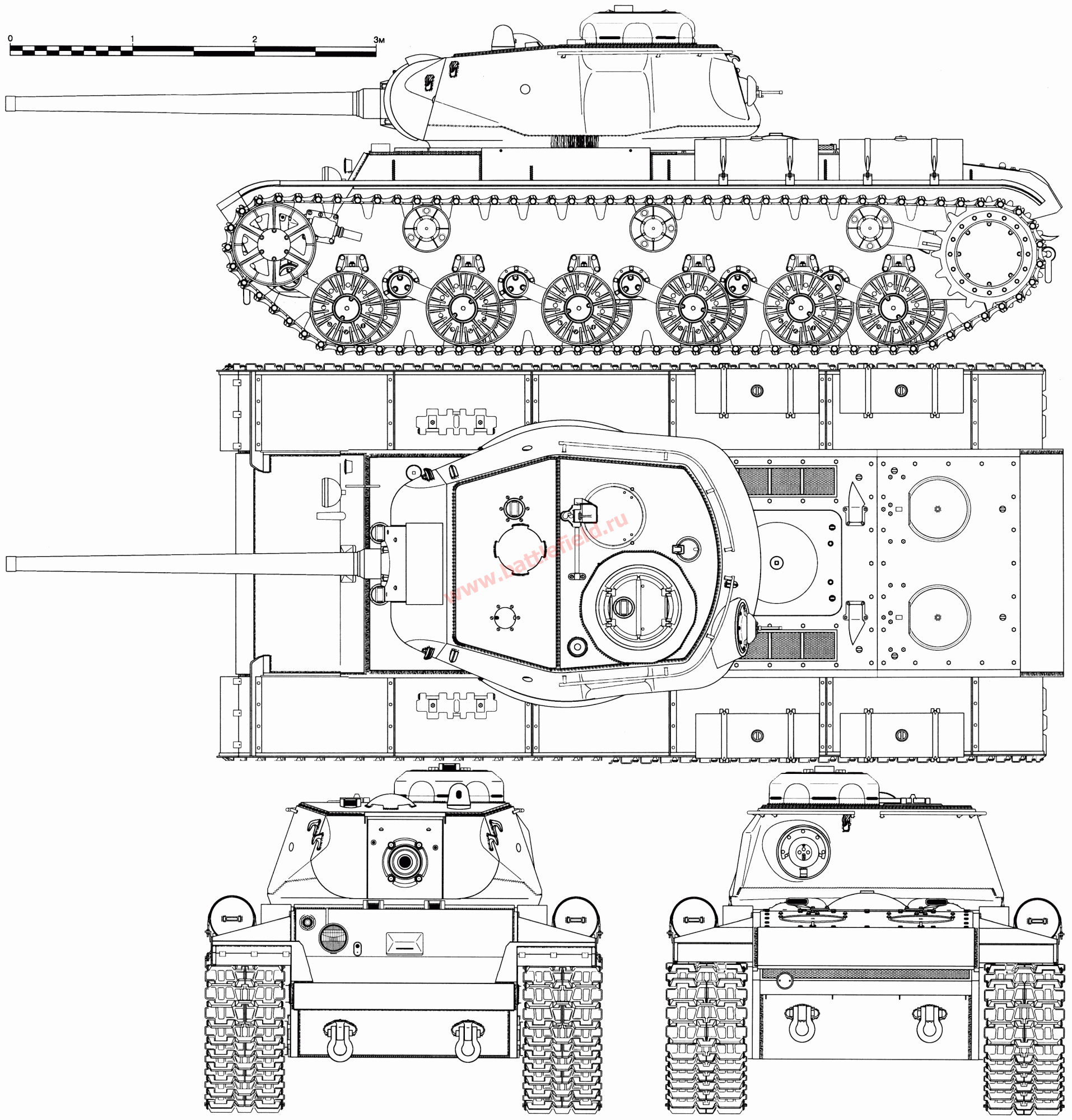 KV-85 Heavy Tank