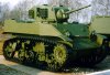 Легкий танк М3 Генерал Стюарт в музее БТВТ в Кубинке