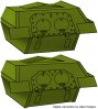 Форма кормового листа танков ИС