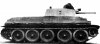 Второй опытный образец танка А-32 с 45-мм пушкой, догруженный до 24 тонн. Заводские испытания. Июль-август 1939 г.