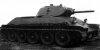 Серийный танк Т-34 образца 1940 года с пушкой Л-11