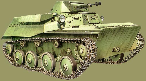 T-40 Light Tank. Summer 1941
