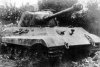 Королевский Тигр №502, брошенный немцами в исправном состоянии на окраине деревни Оглендув