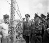 Гиммлер осматривает концлагерь с советскими военнопленными. 1941 г.