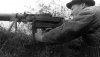 Советский пулеметчик с трофейным немецким пулеметом DMW MG 08/15 обр.1915 г.
