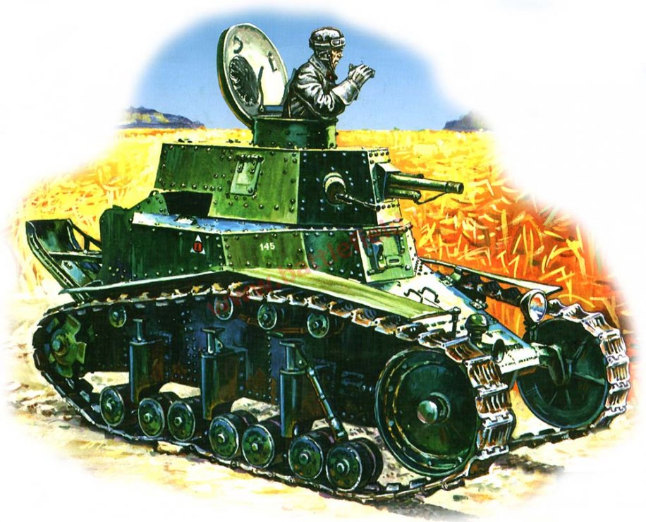 T-18 MS-1 - Small Escort - Soviet Light Tank for Direct Support of