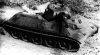 Экспериментальный танк А-34. Второй опытный образец. Испытания на пожаробезопасность. Кубинка. Весна 1940 г.