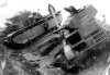 Брошенные T-35 и T-26 8-го мехкорпуса. Район Дубно. Июль 1941 г.