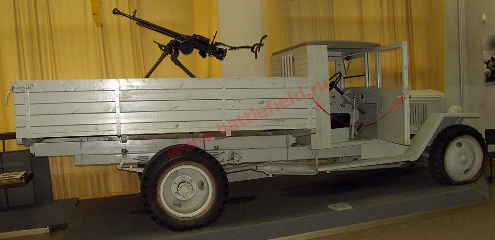 ЗиС-5В в экспозиции музея на Поклонной горе