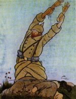 Германский солдат отрубает руки у изнасилованной бельгийской женщины