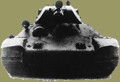 Экспериментальный танк А-34. Второй опытный образец. Кубинка. Весна 1940